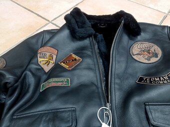 NOVÁ zimní bunda z ovčí kůže - 3XL - 5