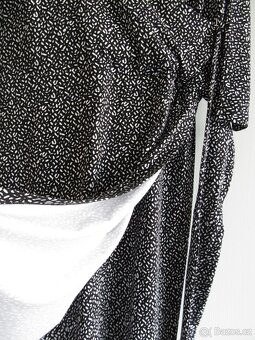 Šaty do kanceláře vel. 46 pro plnoštíhlé - 5