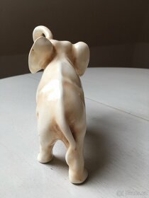 Porcelánový slon Royal Dux - 5