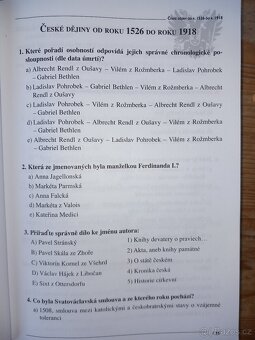 Přijímací zkoušky na VŠ - testy všeobecný přehled - 5