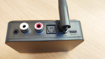 HiFi Bluetooth převodník na sluchátka, CINCH, optický out - 5