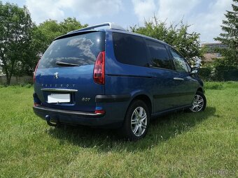 PEUGEOT 807 2.0HDi 80KW EL.DVEŘE,TAŽNÉ ZAŘ.TELEVIZE,SERVIS - 5
