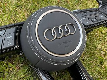 AUDI KARBON ŠPORTOVÝ ZKOSENY VOLANT - 5