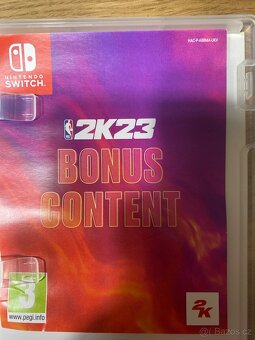 Prodám NBA 2k 23 kazetu na Nintendo Switch - 5