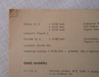 Časopis Kulturní zpravodaj Města Litovle Duben 1984 - 5