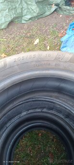 Prodám 4x zimní 205/55R16 Michelin - 5