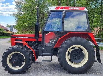 Predam traktor zetor 7745 s TP a ŠPZ - 5