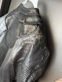 Kožená motokombinéza Brixton - 5