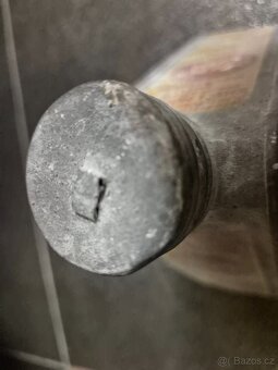 Originál starožitná plechovka chovka na olej Shell 1930 - 5