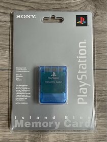 NOVÉ paměťové karty Playstation 1 - 5