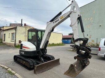 Pasový bagr BOBCAT E50, ROTOTILT, 3700mth, KLIMA - 5