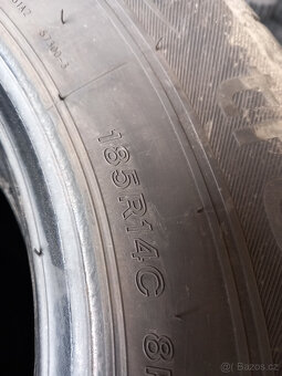 185R14C LETNÍ PNEUMATIKY JAKO NOVÉ - 5