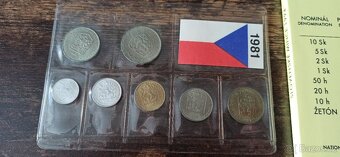 Sada oběžných mincí ČSR, Slovensko. - 5