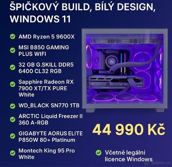 Amd ryzen 5 9600X, Sapphire Radeon RX 7900 XT - 5