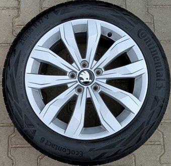 Originál sada disků VW T-Roc, Škoda Karoq 5x112 R17 - 5