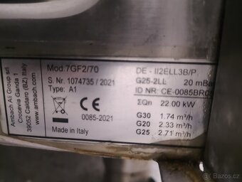 Plynová dvou fritéza - 5