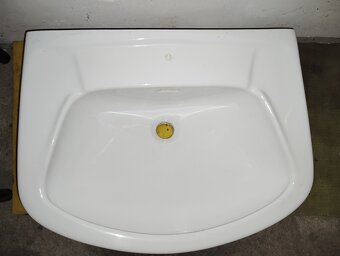 Umyvadla keramická bílá koupelnová (3 ks-různé velikosti) - 5