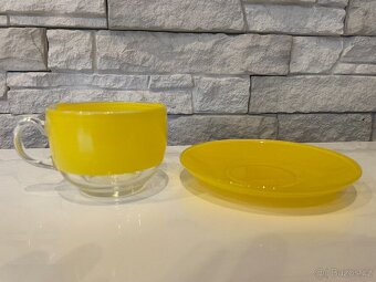 Sada 6 kusů šálků s podšálky - 5