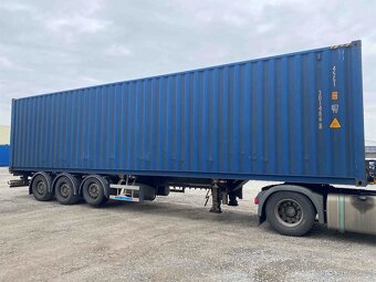 Prodám 12m lodní kontejner (40') – High Cube, IICL (modrá) - 5