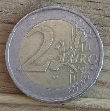 2 Euro 2002 Grecko chyboražba, hviezdy asymetricky - 5