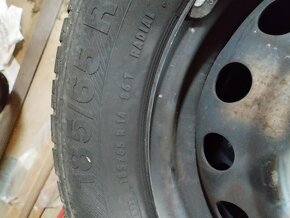 Ocelové disky s pneu 185/65 R14 - 5