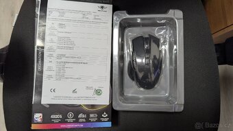 Bezdrátová herní myš Elite M70 Black od SPIRIT OF GAMER - 5