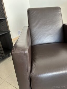 Křeslo BoConcept Fly kožené hnědé - 5
