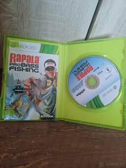 Xbox 360 Rapala Probass Fishing prut a hra - 5