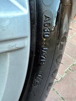 Sada zimních kol VW. Pneu 165/65 R15 Goodyear ultragrip 9. - 5