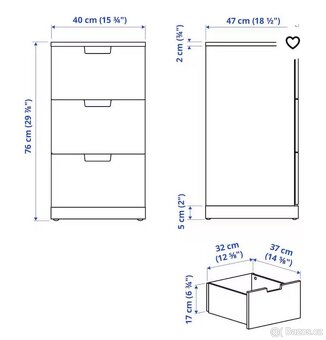 Komody Ikea Nordli - 5