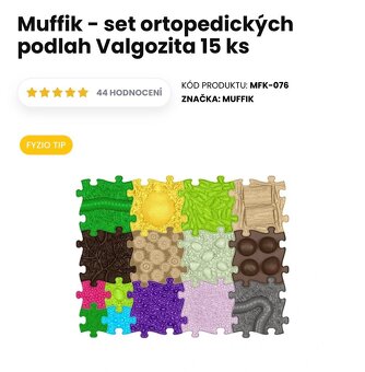Ortopedické puzzle + pohybové karty - 5