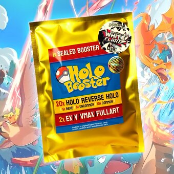 HoloBooster + Pokémon sealed booster - 5