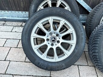 Sada 4x zimních kol - 8mm 205/60 R16 + Disky Mercedes 5x112 - 5