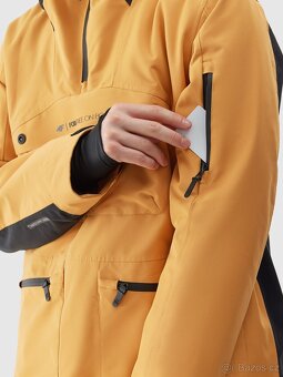 Pánská snowboardová bunda anorak membrána 10000 - oranžová - 5