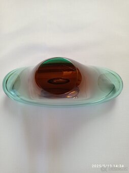 Starožitné hutní sklo, nepoškozené - 5