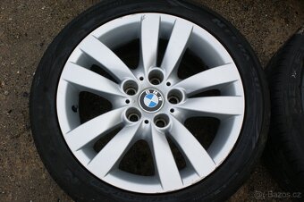 R17 alu kola BMW 5x120 dvourozměr pěkné a letní pneu - 5