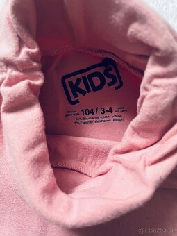 Roláky, chlupatá mikina 104 - 5