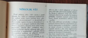 Dokumenty doby - Havel ...do r. 1990 - 5