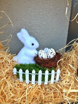 Velikonoční, jarní věnec - 5