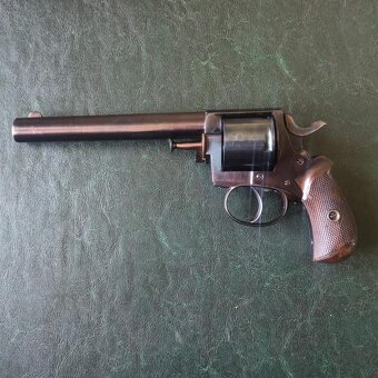Dlouhý revolver English BULL DOG 450 krásný TOP po renovaci - 5