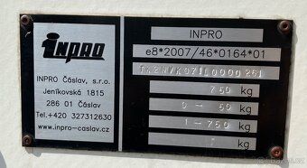 Mini Karavan (obytný přívěs) Kondor/Inpro - 5