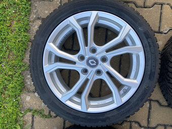 ALU disky 5x114.3 R17 Renault + pneu - 5