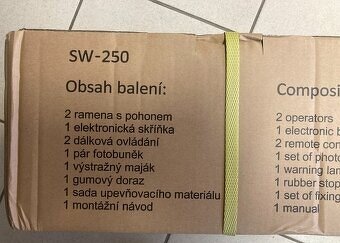 IN SW-250 pohon křídlových vrat - 5