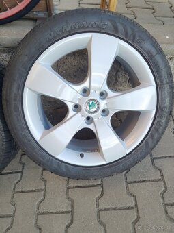ALU disky originál Škoda 5x112 R17 - 5