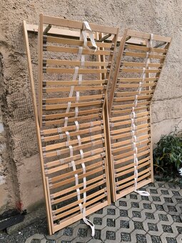 Lamelový polohovatelný rošt - 195 x 75 cm - 2 kusy - 5