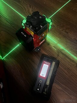 multiliniový laser Hilti pm 30 mg plný komplet - 5