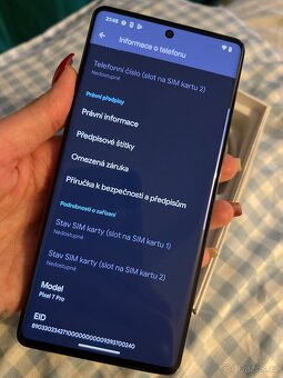Google Pixel 7 Pro 5G 128GB černá - 5