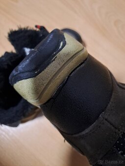 Zimní kožené boty vel. 32/33 - 5