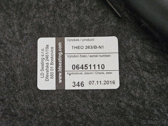 KONFERENČNÍ ŽIDLE - LD SETING model: THEO 263/B-N1 - 5