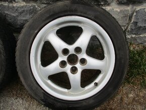 Alu kola 5x100 R16 ET 38 Pneu zimní 205/55 R16 - 5